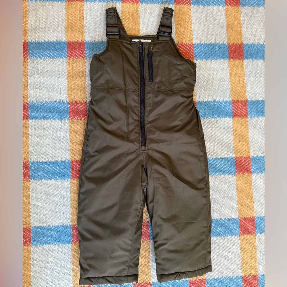 Old Navy Kids Dark Green Snow Bib 2T (coveralls)